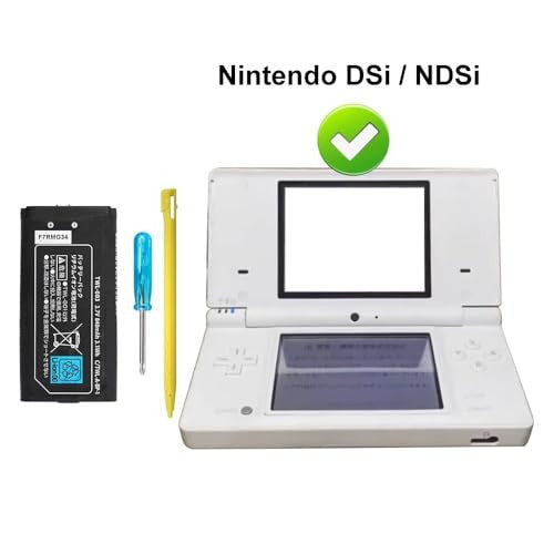 OSTENT 840mAh újratölthető lítium-ion akkumulátor + szerszám + toll készlet Nintendo