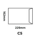 Blake TS-130121 C5 öntapadós boríték, 100gsm, fehér 500 darabos