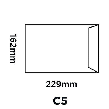 Blake TS-130121 C5 öntapadós boríték, 100gsm, fehér 500 darabos