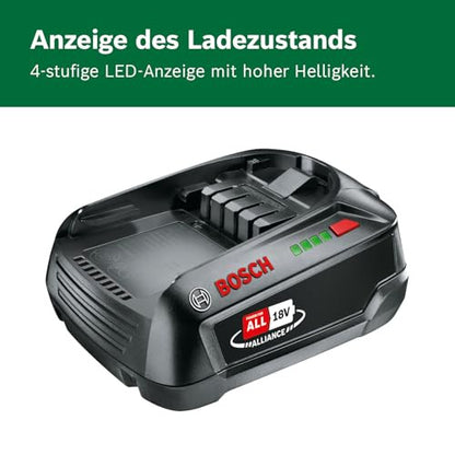 Bosch 1600A005B0 akkumulátor PBA 18V 2.5Ah fekete