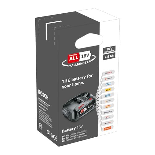 Bosch 1600A005B0 akkumulátor PBA 18V 2.5Ah fekete