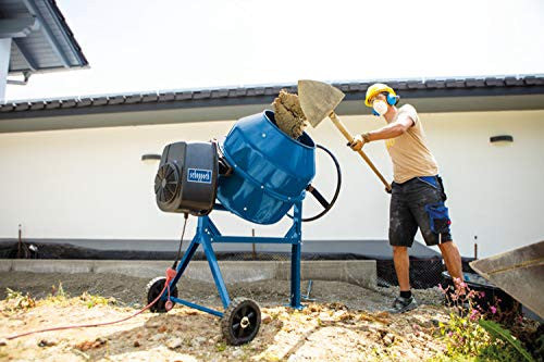 Scheppach MIX180 betonkeverő 650 W 180 L 29,5 ford/perc