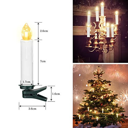 Christmas LED gyertyák, karácsonyi gyertyaszett távirányítóval, vezeték nélküli