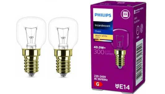 Philips izzó, E14, 40 W, csepp alakú 45 mm, 300°C-ig