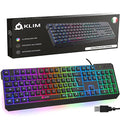 KLIM Chroma gaming billentyűzet USB spanyol kiosztás