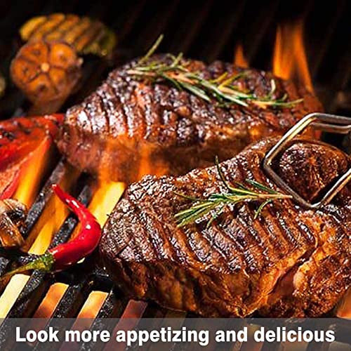 GFTIME 43cm x 24cm öntöttvas grillrács 3 darabos