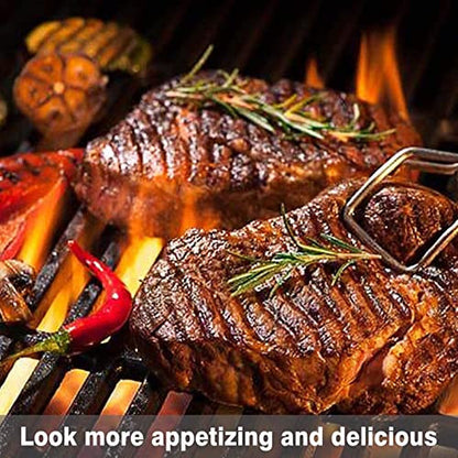 GFTIME 43cm x 24cm öntöttvas grillrács 3 darabos