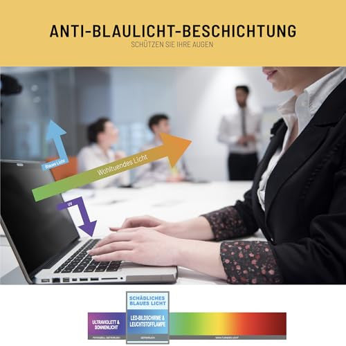 VistaProtect - Premium adatvédelmi szűrő és kékfény szűrő laptophoz 14 hüvelyk