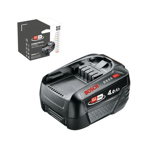 Bosch PBA 18V 4.0Ah akkumulátor 18 volt rendszer, 4.0Ah, karton csomagolás