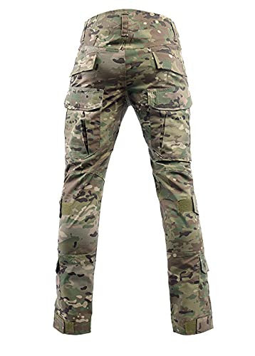 JOYASUS Paintball BDU taktikai nadrág többzsebes térdvédővel XL, CP
