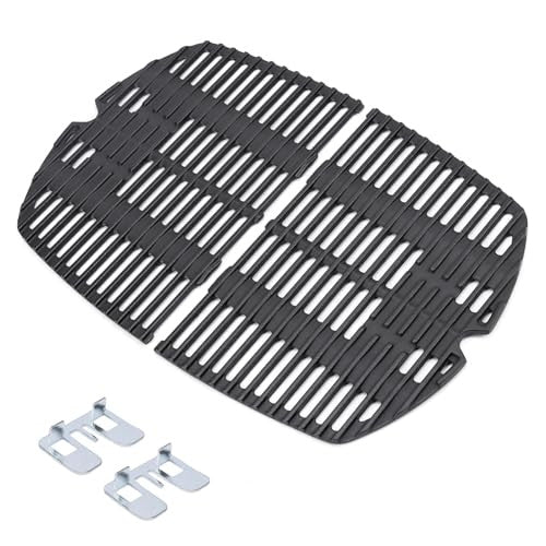 GFTIME 27,3x38,8cm öntöttvas sütőrács Weber Q200, Q220, Q2000, Q2400 sorozat