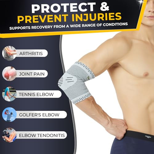 Neotech Care könyökvédő - bambusz szálas 3D szövésű kötött anyag - rugalmas és