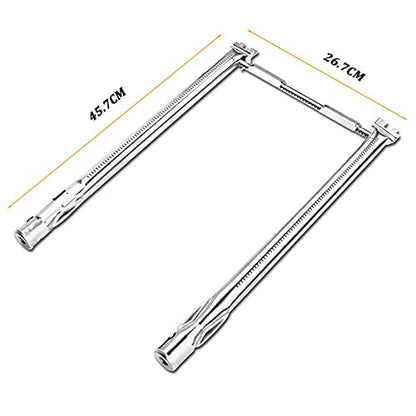 GFTIME 69785 grill égőcső pótalkatrész 45,7 cm, rozsdamentes acél, Spirit E-210