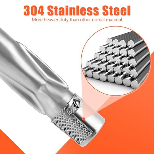 GFTIME 69785 grill égőcső pótalkatrész 45,7 cm, rozsdamentes acél, Spirit E-210