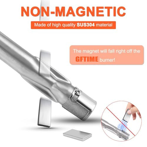 GFTIME 69785 grill égőcső pótalkatrész 45,7 cm, rozsdamentes acél, Spirit E-210