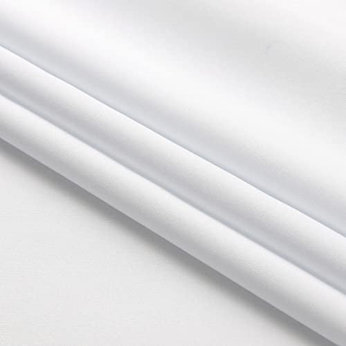 Home Direct extra nagy téglalap alakú textil asztalterítő 150x300cm, fehér