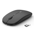 Anmck vezeték nélküli csendes egér, USB laptop PC-hez, újratölthető vékony egér 10m
