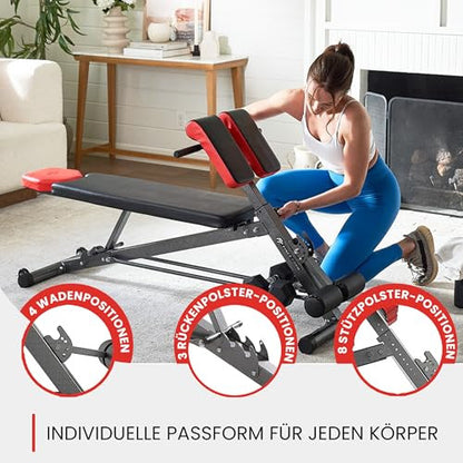 Finer Form többfunkciós edzőpad teljes test edzéshez