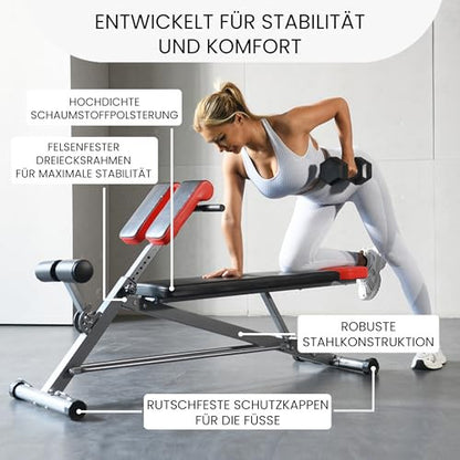Finer Form többfunkciós edzőpad teljes test edzéshez