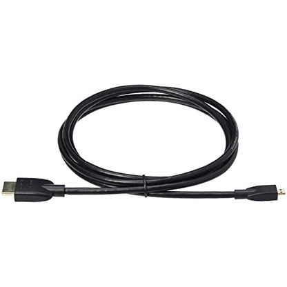 Amazon Basics Micro HDMI - HDMI kábel, 18Gbps, 4K@60Hz, 2160p, 48-bites szín