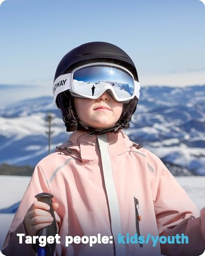 Findway gyerek sí szemüveg OTG, páramentes, UV védelem
