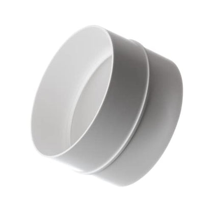125 mm-es csőcsatlakozó - kerek PVC légcsatorna