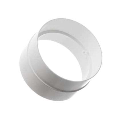 125 mm-es csőcsatlakozó - kerek PVC légcsatorna