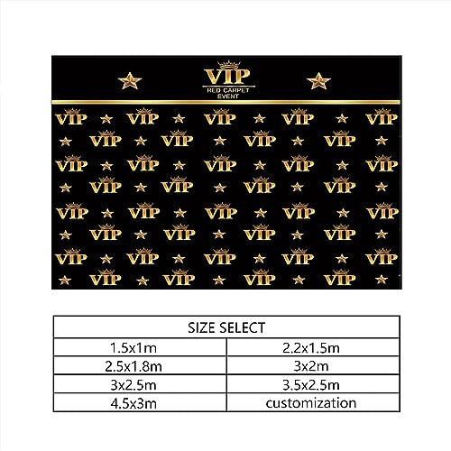 YongFoto 3x2m vinyl fotóháttér VIP háttér vörös szőnyeg esemény korona csillagok