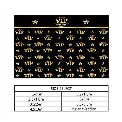 YongFoto 3x2m vinyl fotóháttér VIP háttér vörös szőnyeg esemény korona csillagok