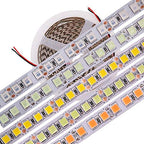 XUNATA LED szalag 5M, SMD 5054, fehér, IP65, öntapadós fehér