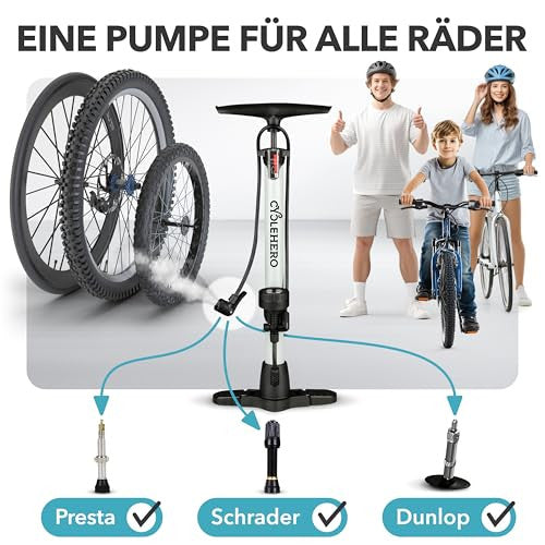 Bicycle padló pumpa - minden szelepre alkalmas - tesztelt nagyon jó - 10 év garancia