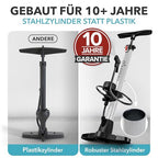 Bicycle padló pumpa - minden szelepre alkalmas - tesztelt nagyon jó - 10 év garancia