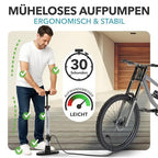 Bicycle padló pumpa - minden szelepre alkalmas - tesztelt nagyon jó - 10 év garancia