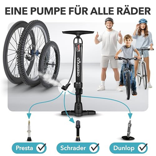 Bicycle padló pumpa - minden szelepre alkalmas
