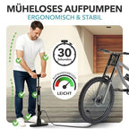 Bicycle padló pumpa - minden szelepre alkalmas
