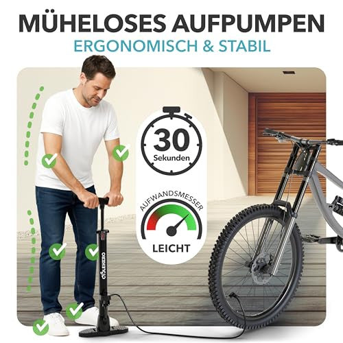 Bicycle padló pumpa - minden szelepre alkalmas