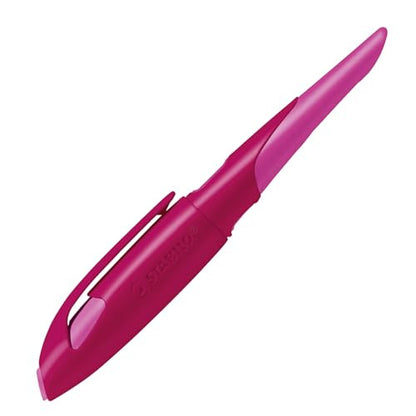 STABILO EASYbirdy ergonomikus töltőtoll A hegy jobbkezes bogyó/rózsaszín