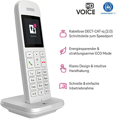 Telekom Speedphone 12 vezeték nélküli telefon fehér