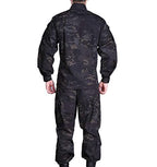 Airsoft Paintball taktikai öltöny férfi vadászat BDU egyenruha kabát terepmintás ing