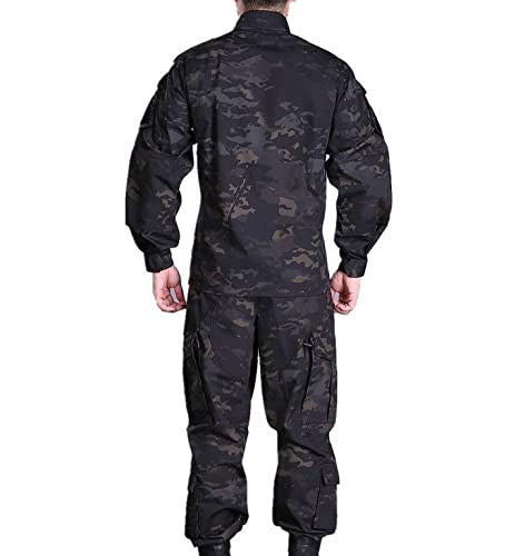 Airsoft Paintball taktikai öltöny férfi vadászat BDU egyenruha kabát terepmintás ing