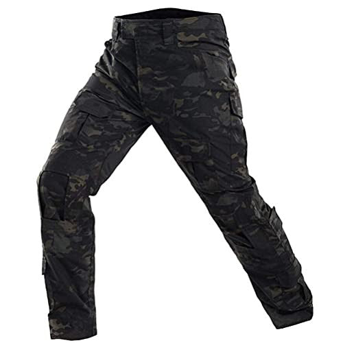 JOYASUS Paintball BDU taktikai nadrág többzsebes XL fekete