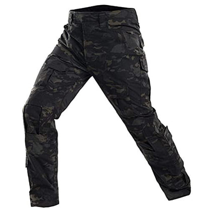 JOYASUS Paintball BDU taktikai nadrág többzsebes XL fekete