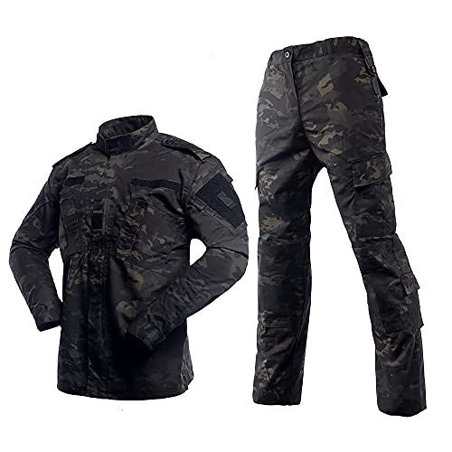 Airsoft paintball taktikai öltöny férfi vadászat BDU egyenruha kabát terepmintás ing