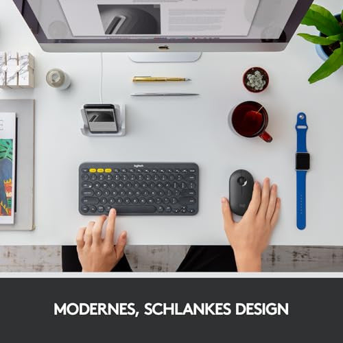 Logitech Pebble vezeték nélküli egér grafit/fekete
