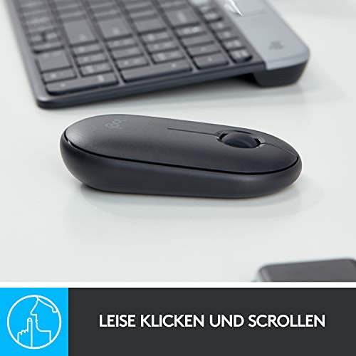 Logitech Pebble vezeték nélküli egér grafit/fekete