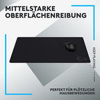Logitech G G640 nagy szövet egérpad játékhoz optimalizált, közepes felületi súrlódás