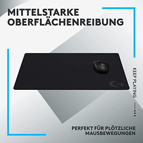 Logitech G G640 nagy szövet egérpad játékhoz optimalizált, közepes felületi súrlódás