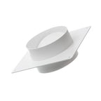 Átmérő 125 mm fali karima visszacsapó szeleppel, kerek szellőzőcső