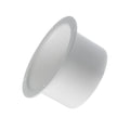 100 mm / 4 hüvelykes egyenes csőcsatlakozó - fali karima - kerek PVC csövezés -