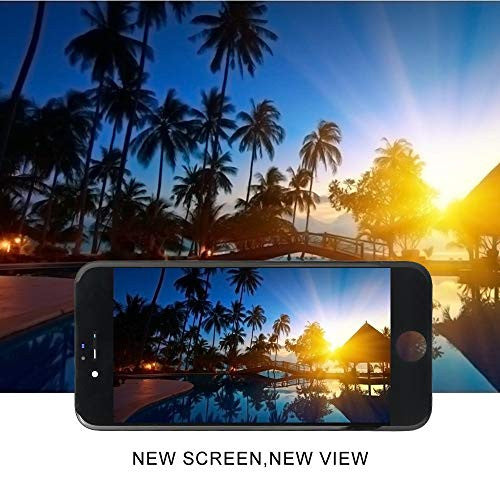 Hoonyer iPhone 8 kijelző fekete, teljes összeszerelés LCD digitalizáló képernyő csere